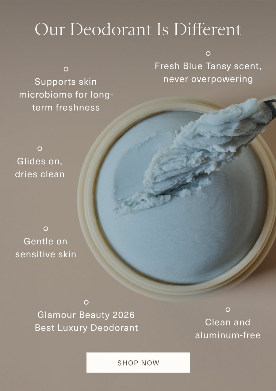 Microbiome balancing deodorant