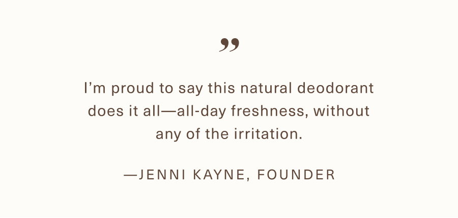 Microbiome balancing deodorant