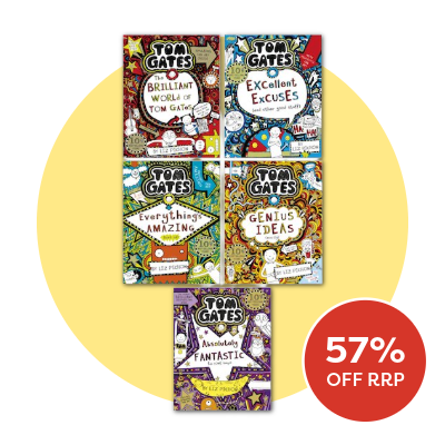 Tom Gates 5 Book Set