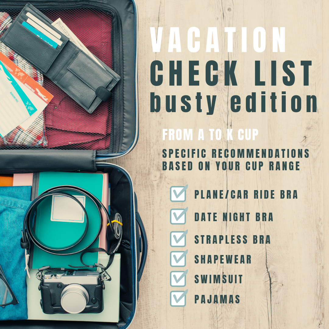 Vacation Check List: Busty Edition
