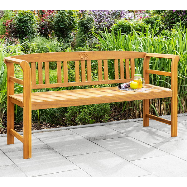 Klappbarer Liegestuhl Adirondack aus Akazie, ca. 84 x 69 x 93 cm - Braun