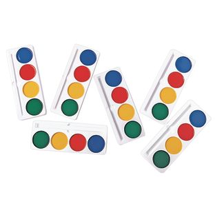 Image of Colorations® 4 Best Value Jumbo Washable Watercolors - Set of 6 Refills
