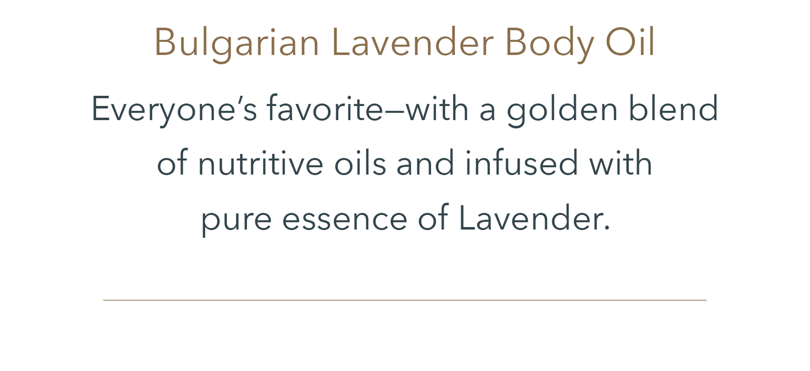  Bulgarian Lavender Body Oil