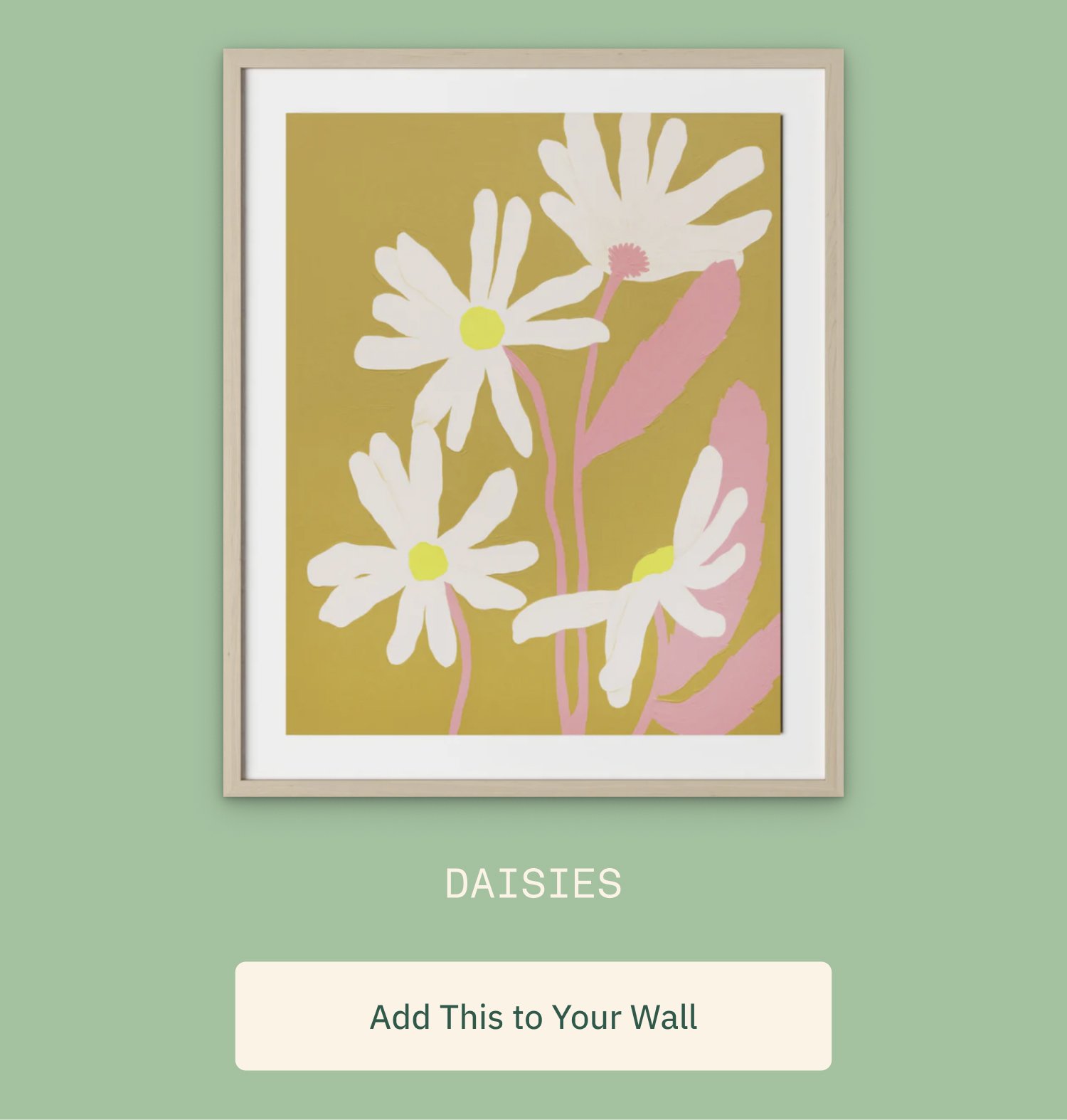 Daisies Add This to Your Wall