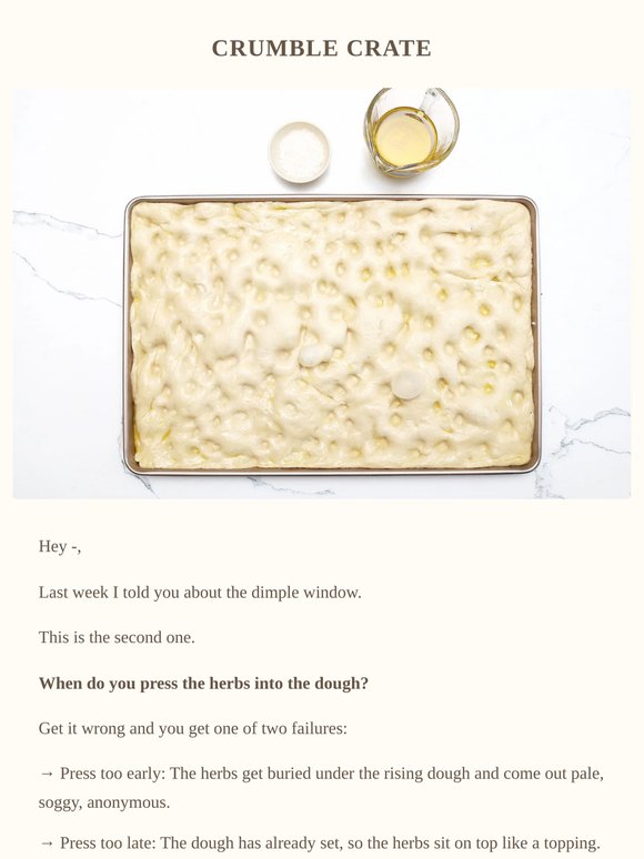 The herb trick most home bakers skip