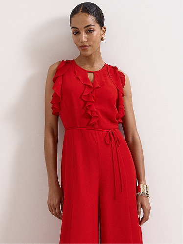 Rachel Red Jumpsuit