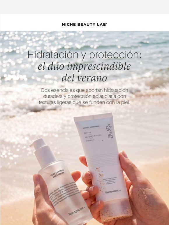 El dúo imprescindible del verano ☀️ 2 esenciales para una piel protegida e hidratada