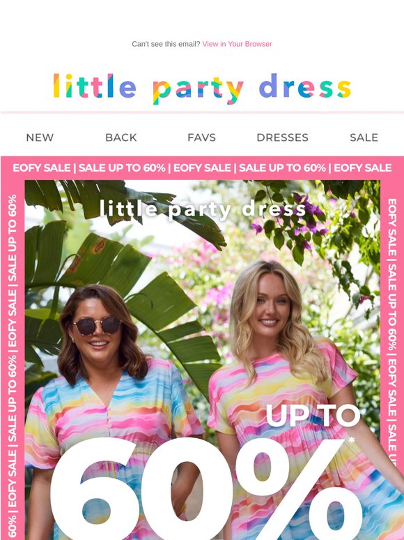 💸 Up to 60% Off - EOFYS on now!