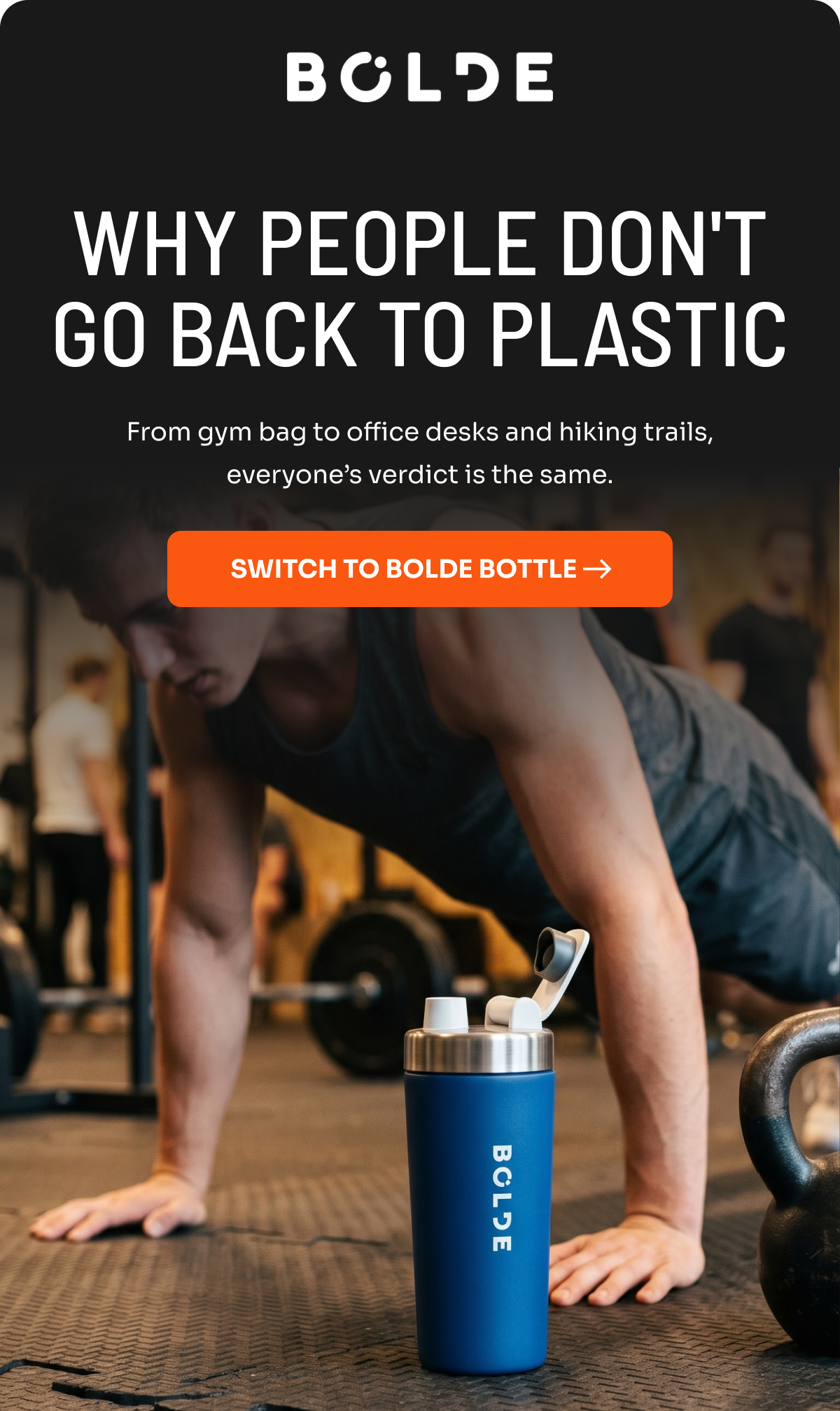 Why people don't go back to plastic