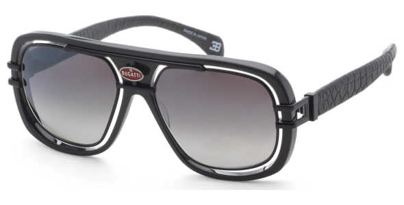Bugatti Men's Sunglasses 07-GRY-BK