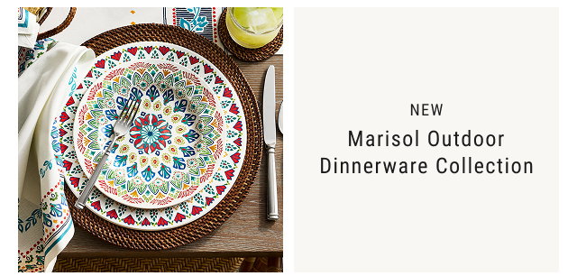 NEW Marisol Outdoor Dinnerware Collection