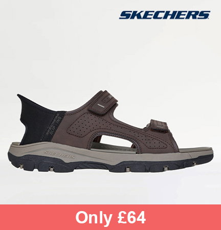 Skechers Tresmen Reece Extra Wide Fit Slip In Sandal - MJ061