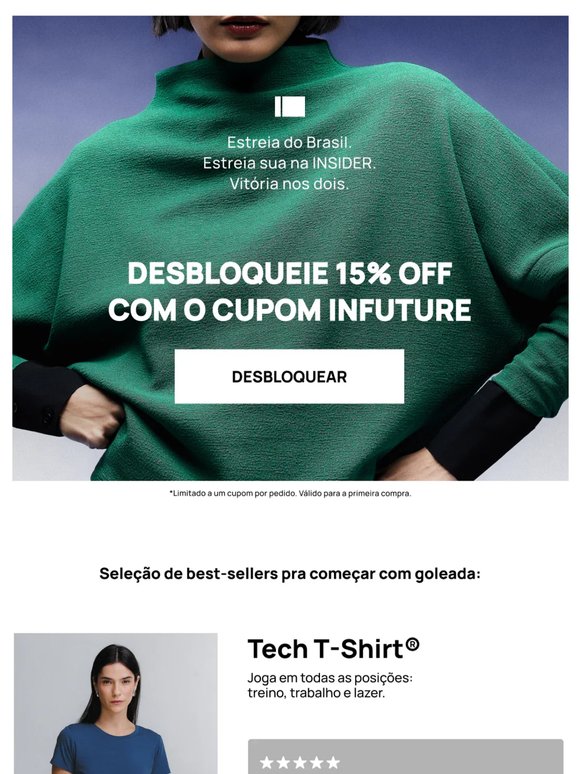Brasil estreia hoje. Você também.