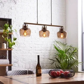 Auburn Modern 3 Light Adjustable Diner Ceiling Light