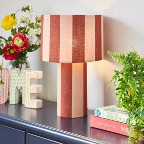 Beatrice Striped Table Lamp