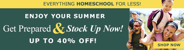 Homeschool Sale | Up to 40% Off!