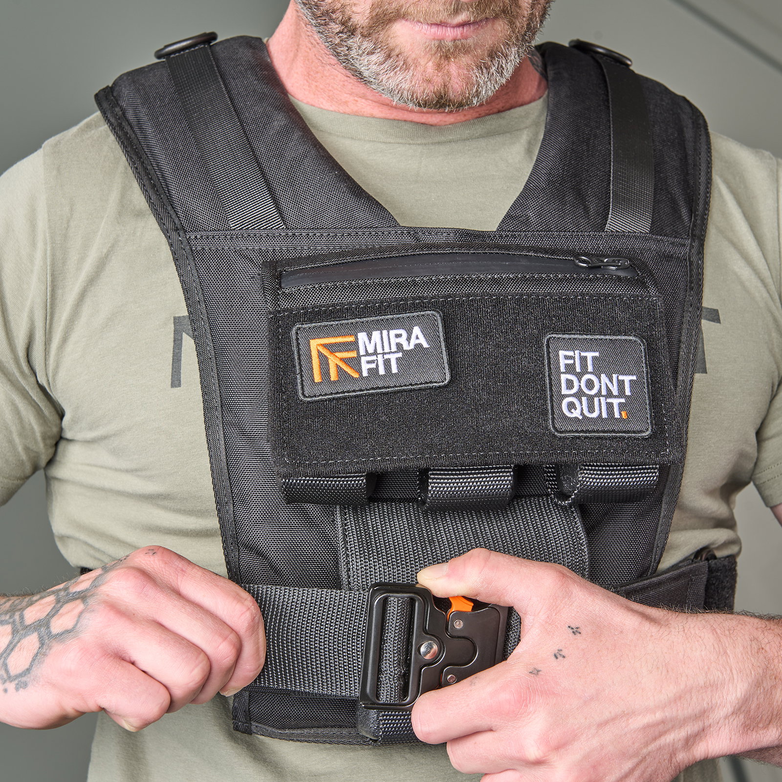 Gen II adjustable weight vest