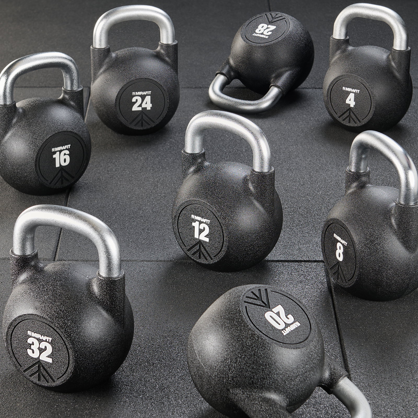 Urethane competition kettlebells