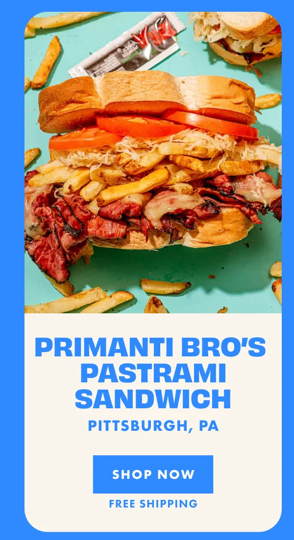 Primanti Bros. Pastrami Sandwich