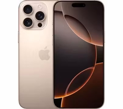 APPLE iPhone 16 Pro Max - 256 GB, Desert Titanium - Refurbishe...
