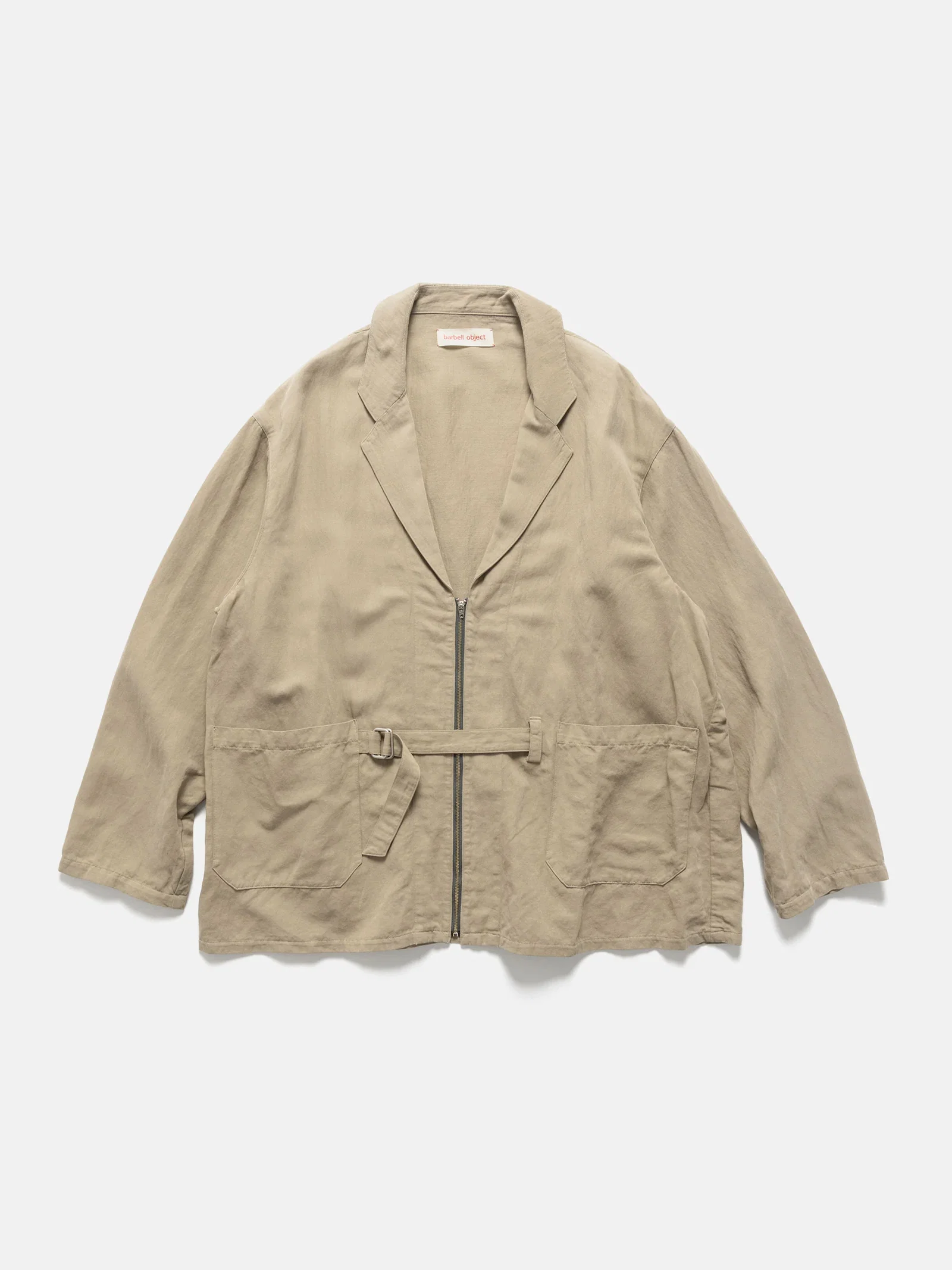 Image of Belted Jacket Beige