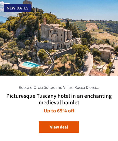 Picturesque Tuscany hotel in an enchanting medieval hamlet