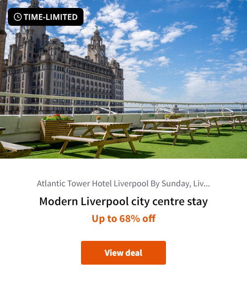 Modern Liverpool city centre stay