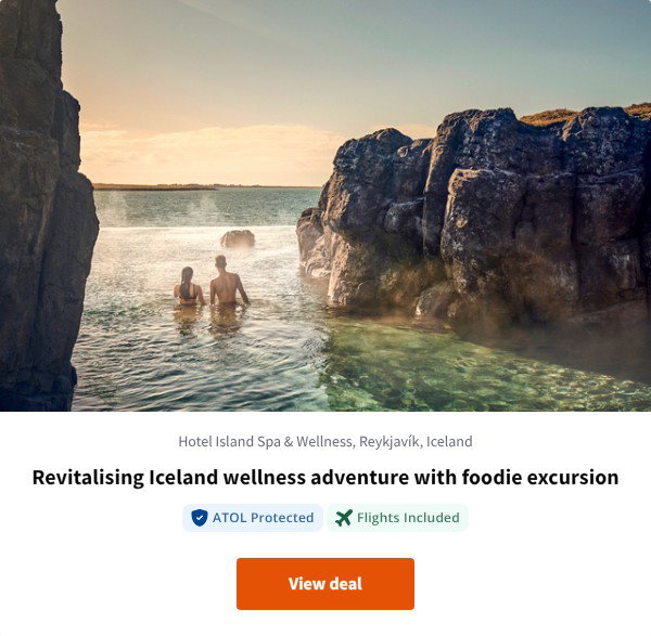 Revitalising Iceland wellness adventure with foodie excursion