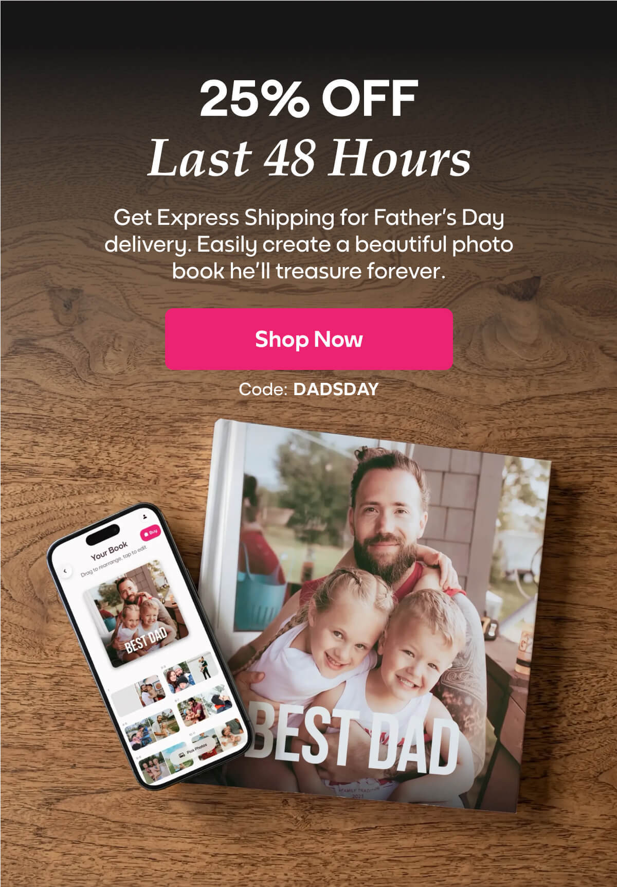 [MIXTILES] Make Dad’s Day with Mixtiles. | ORDER NOW