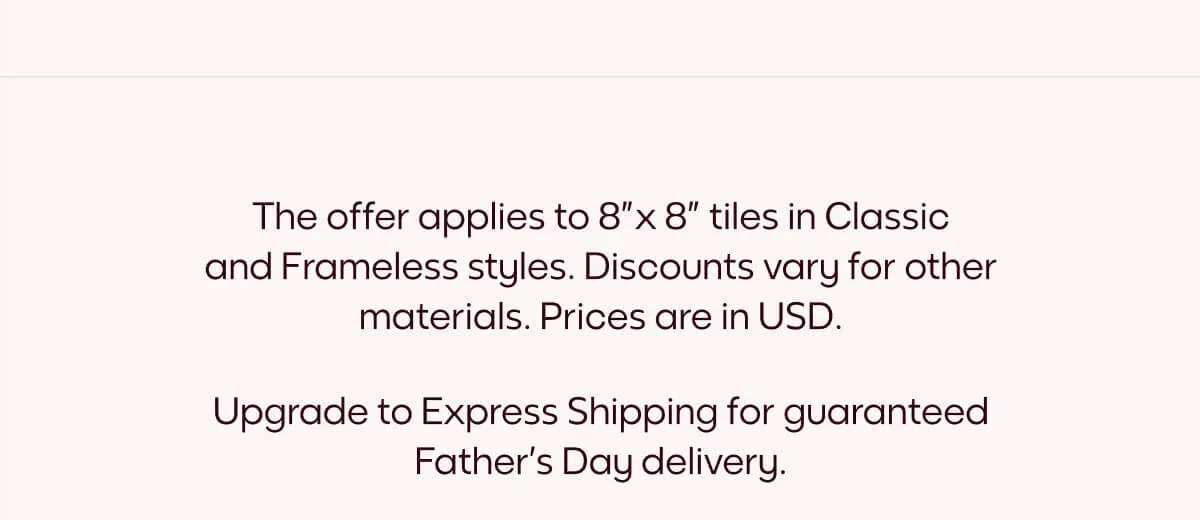 [MIXTILES] Make Dad’s Day with Mixtiles. | ORDER NOW