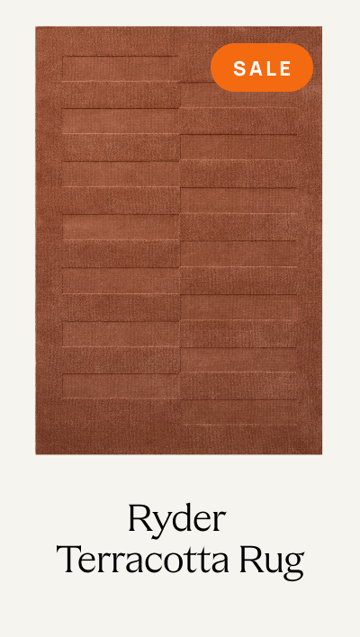 Ryder Terracotta Plush Rug