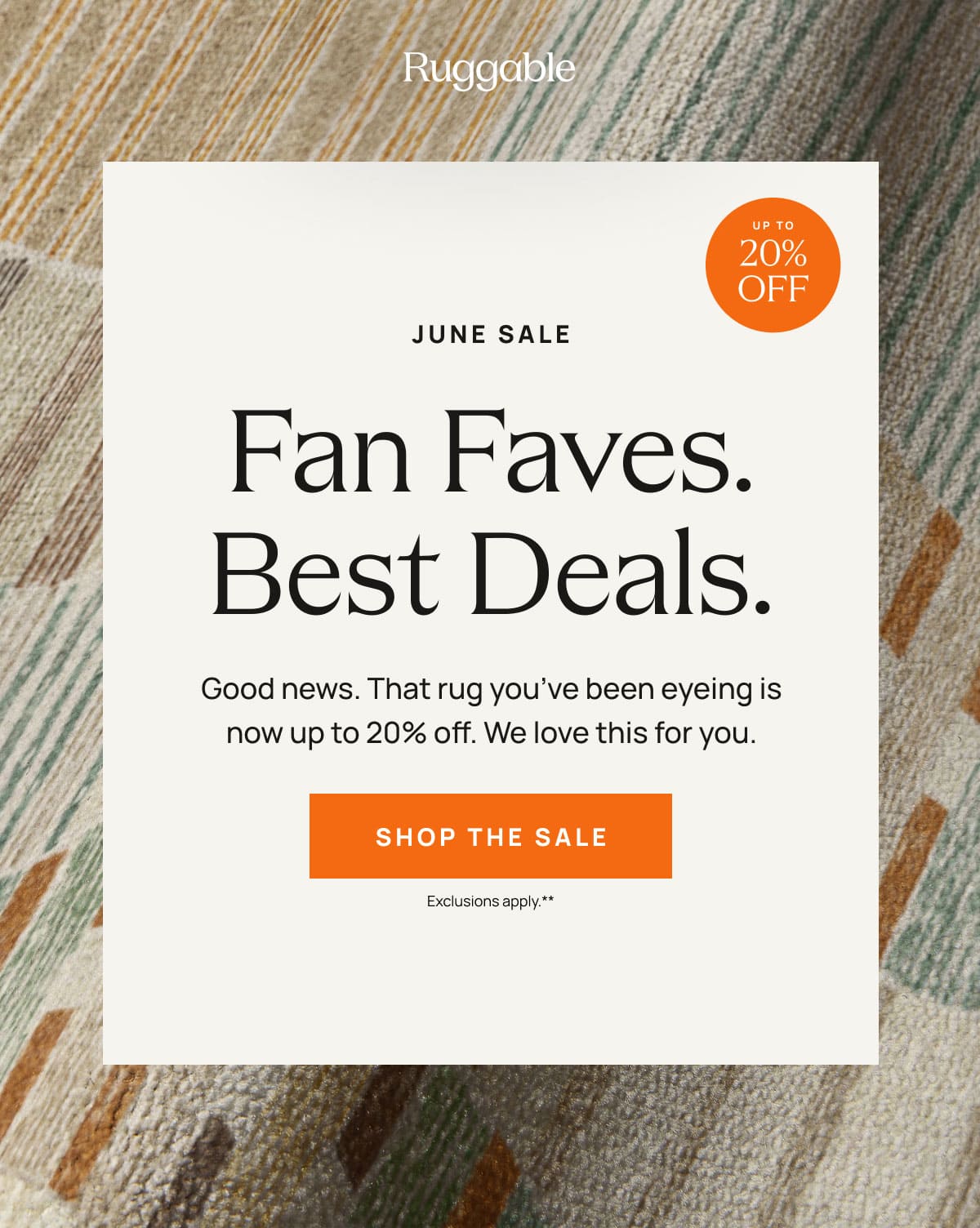 Fan Faves. Best Deals. Shop The Sale. 
