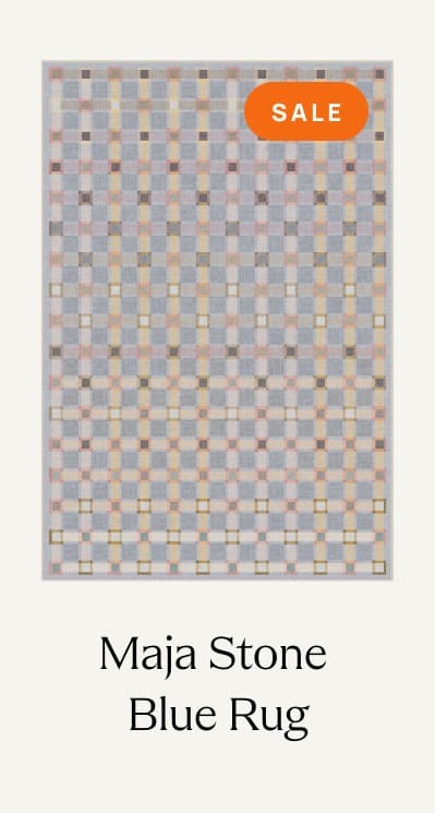 Maja Stone Blue Multicolor Rug