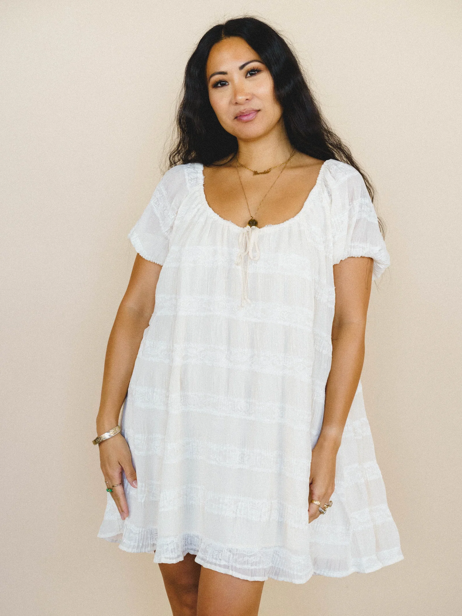 Image of Love Notes Dress
 - Ivory