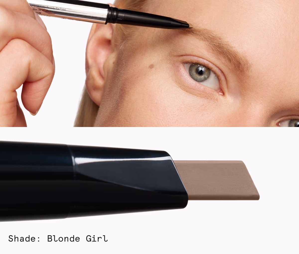 Model filling in eyebrows