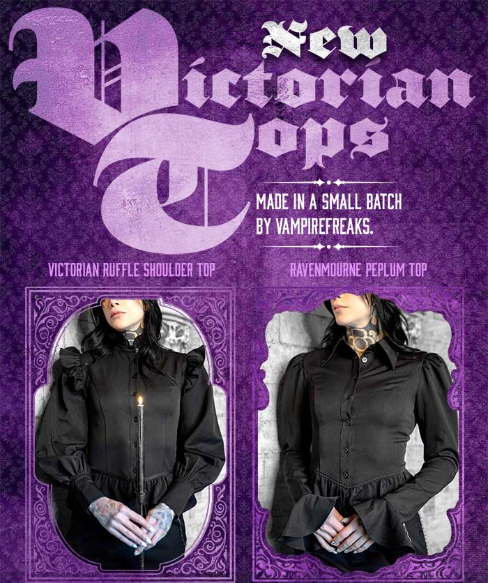 new victorian tops