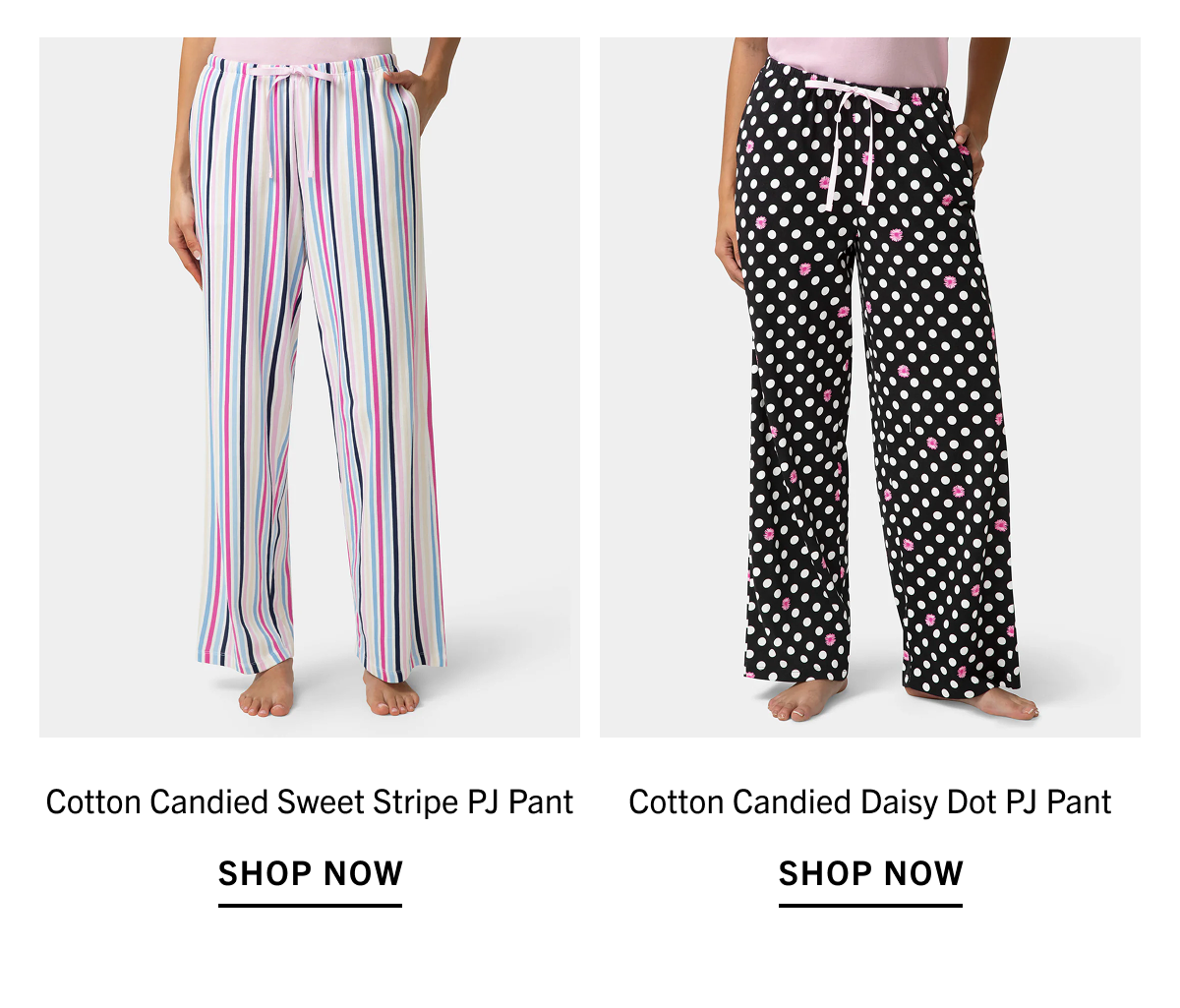 Cotton Candied Daisy Dot PJ Pant