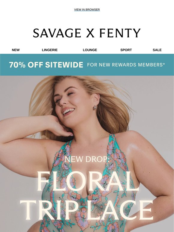 NEW DROP: Floral Trip Lace