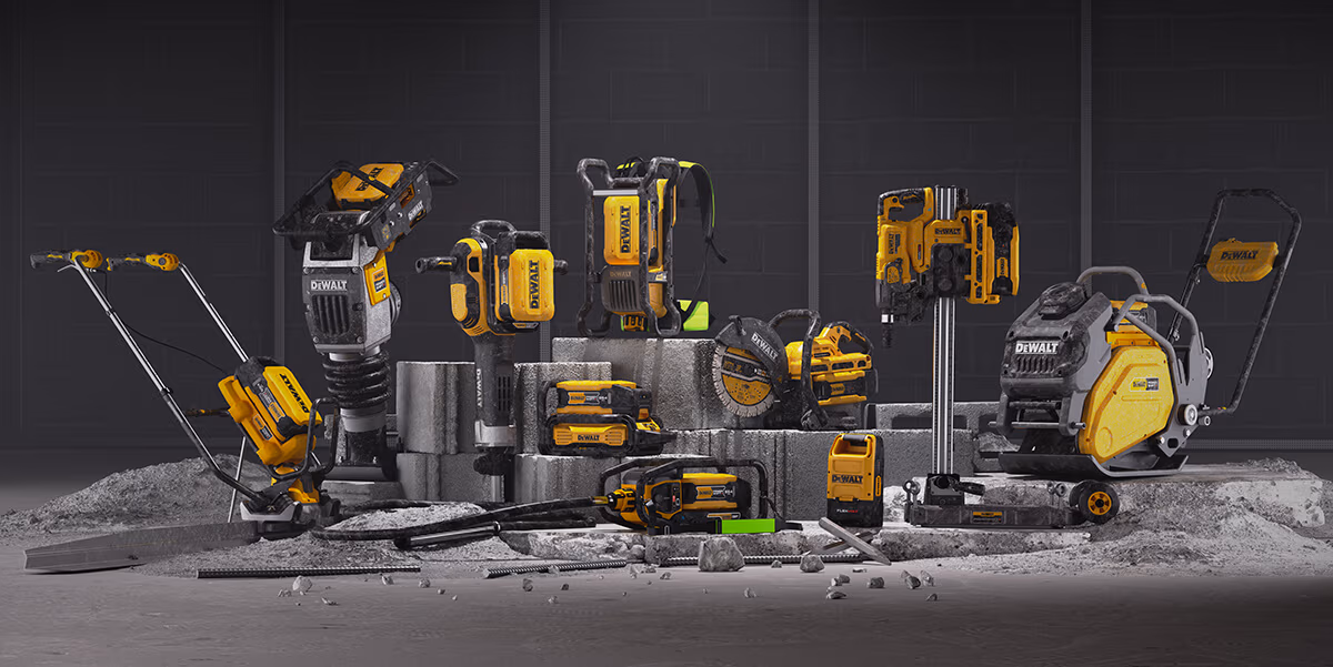 EXPLORE THE DEWALT POWERSHIFT™ CORDLESS EQUIPMENT SYSTEM