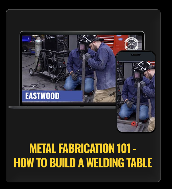 Metal Fabrication 101 - How to Build a Welding Table On-Demand Class