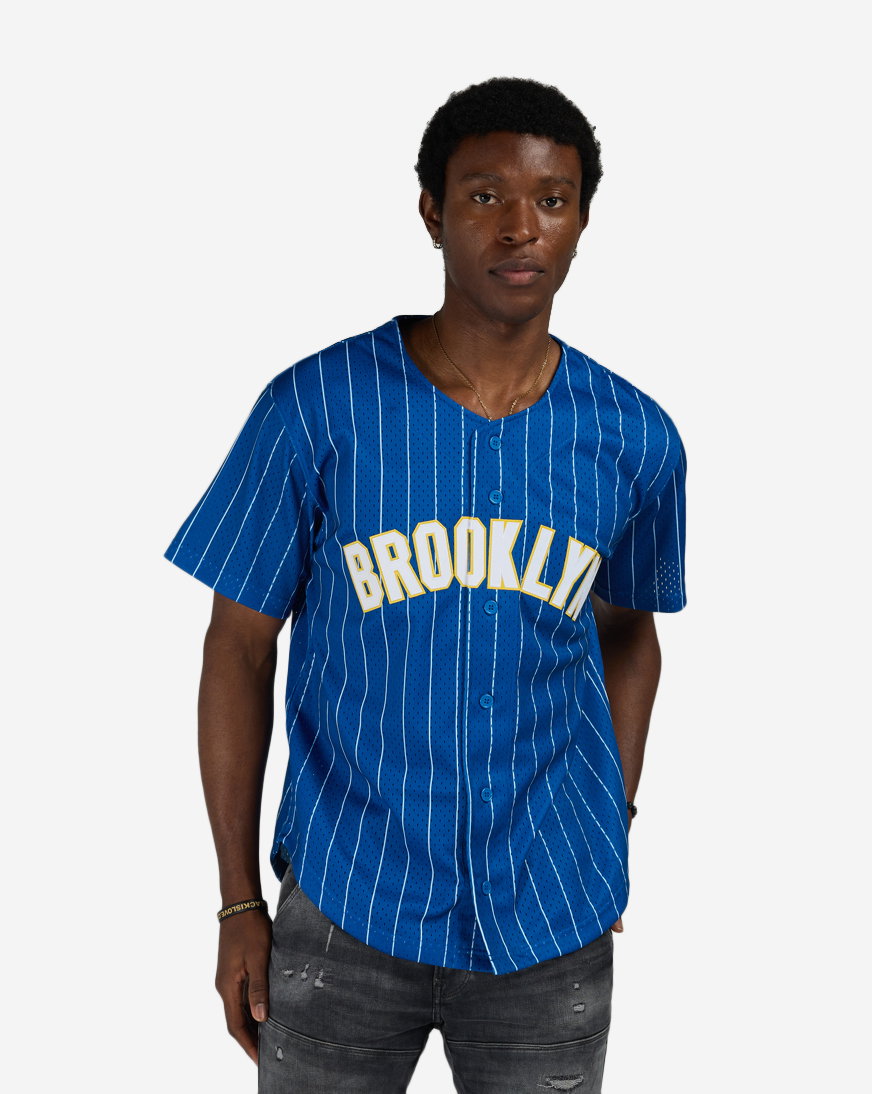 Brooklyn Royal Giants Francisco Lindor Authentic Batting Practice Pinstripes Jersey