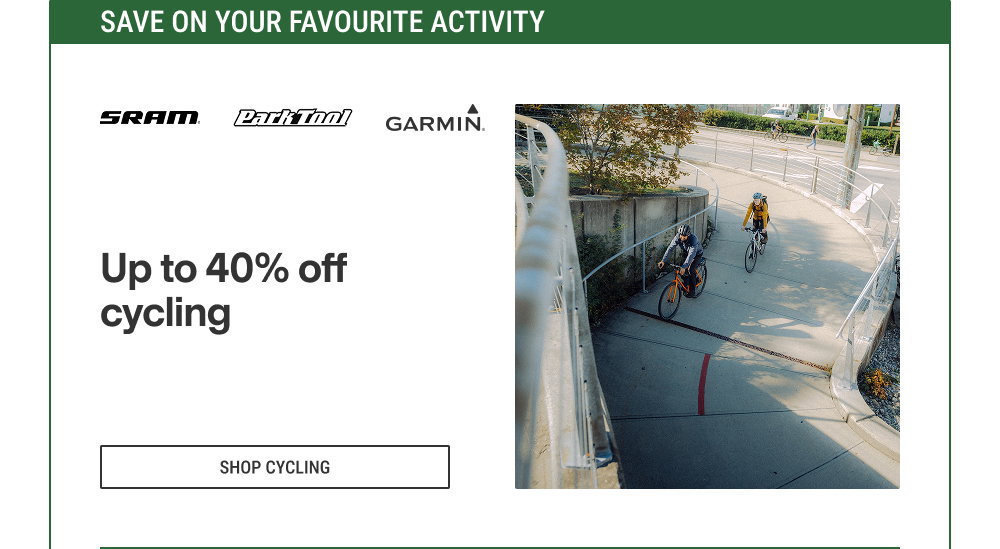 Cycling gear deals