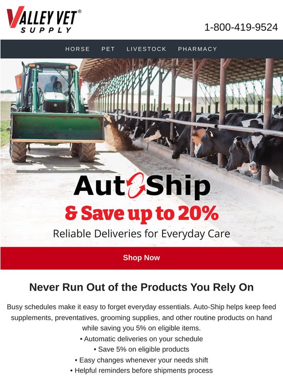 Your Routine, Delivered Automatically