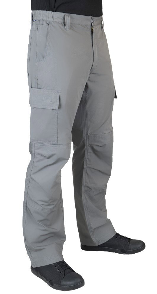 Image of LA Police Gear Iron & Haft Men's Apprentice 6 Pocket Cargo Work Pant | Black | 30/30