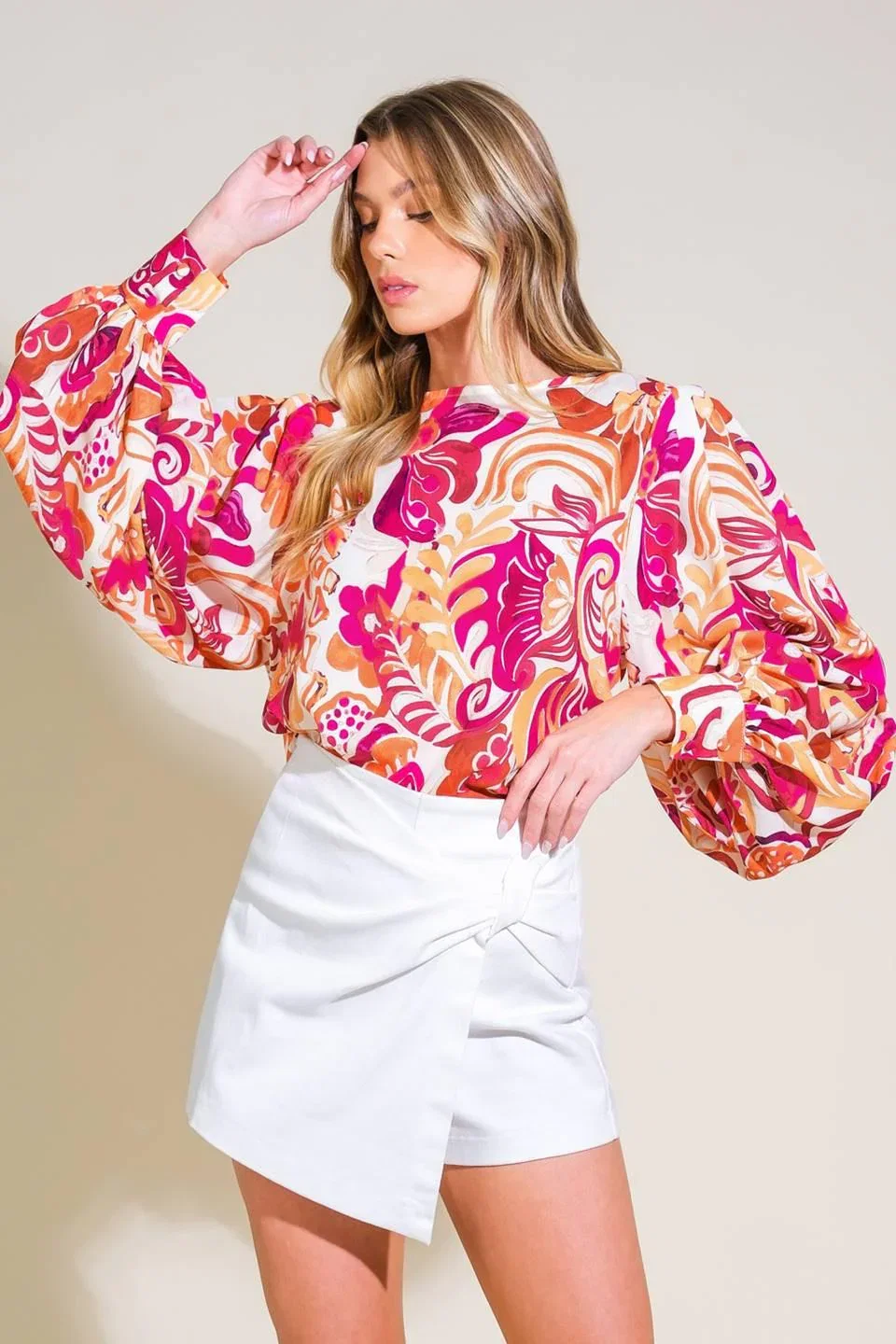 Image of Delicate Touch Woven Top