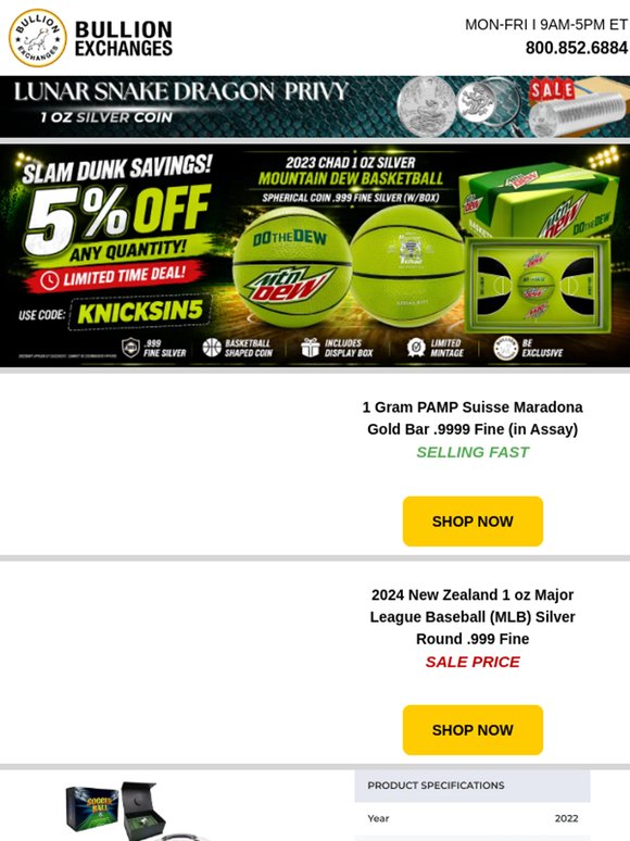 ⚽ Silver & Gold Sports Spotlight – Score Big Savings Today!