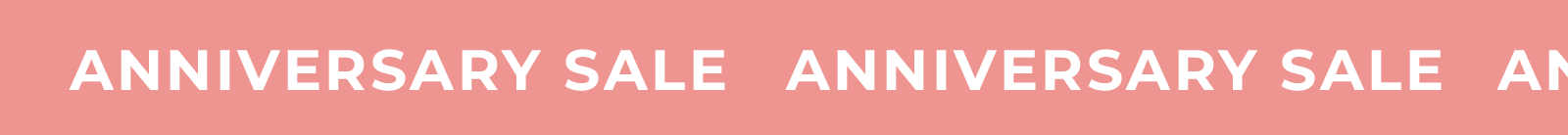 Anniversary Sale Event: 35% Off Sitewide - Scrolling bar