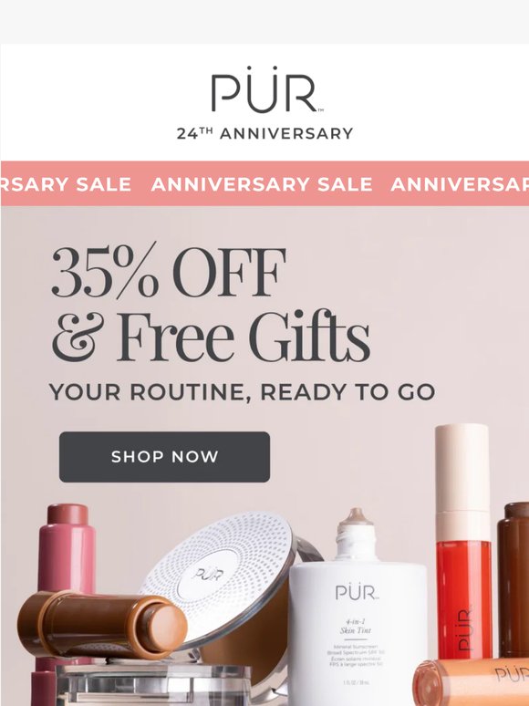We Brought Gifts. 35% Off + Free Goodies Inside