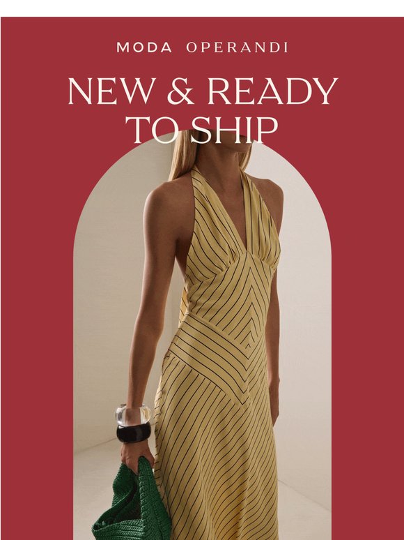 NEW & READY TO SHIP: Secure your favorite pieces now
