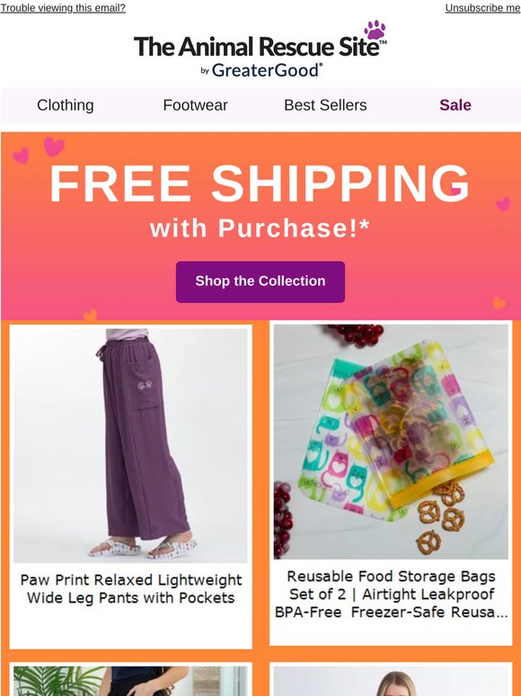 Free shipping makes every cart happy 😉